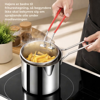 FryPot™ - Sprødt og lækkert friteret mad — hver eneste gang!