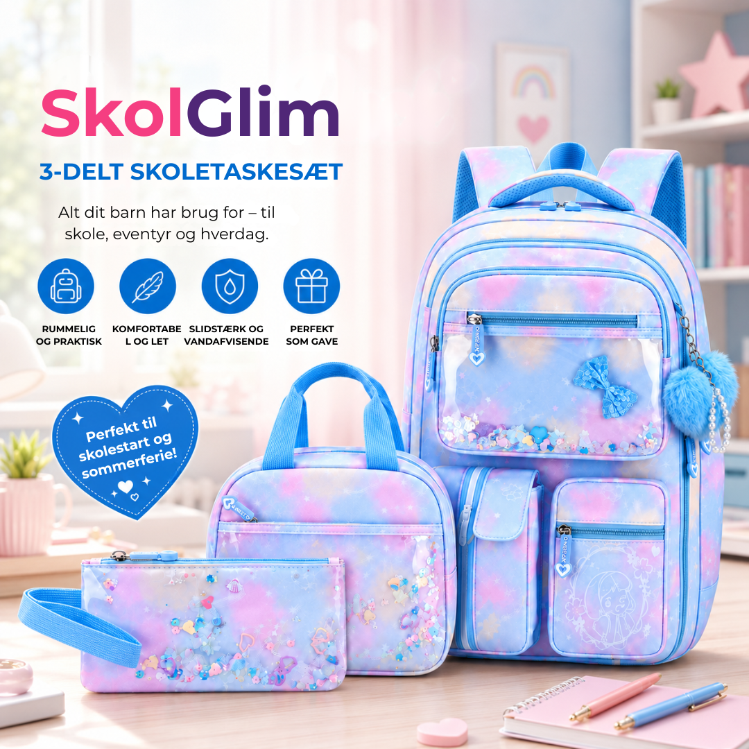 SkolGlim™ - Skil dig ud med det smukkeste sæt i klassen!