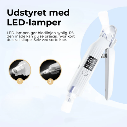 PoteKlip™ – Sikker negleklipning med LED-lys