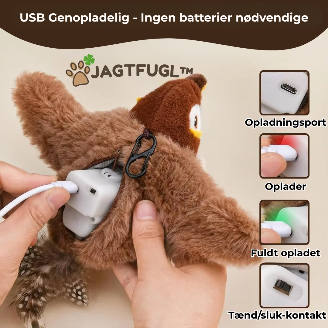 JagtFugl™ – Den perfekte legekammerat til din kat
