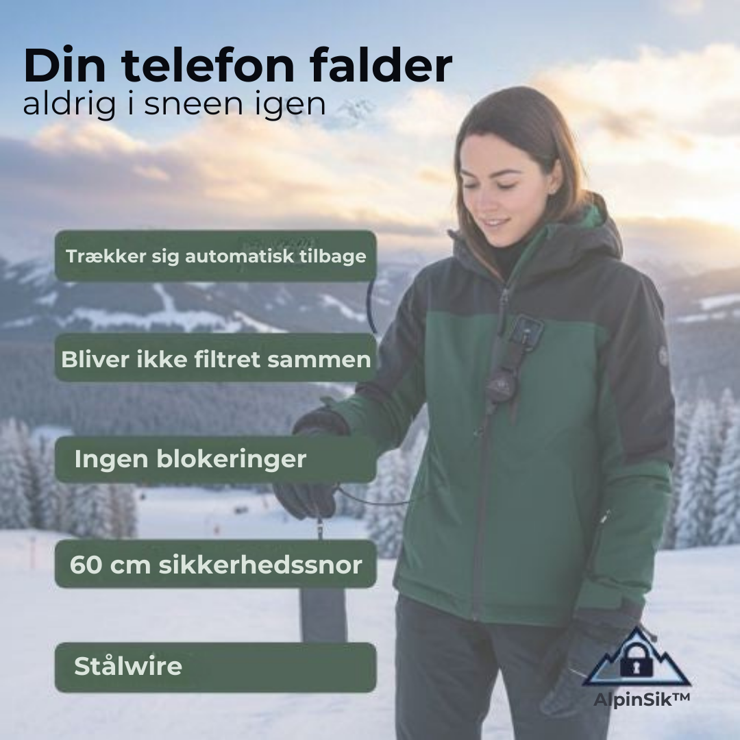 AlpinSik™ – Sikkerhed til din telefon på pisten