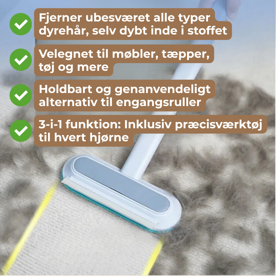 HårFri™ - Hold dit hjem hårfrit!