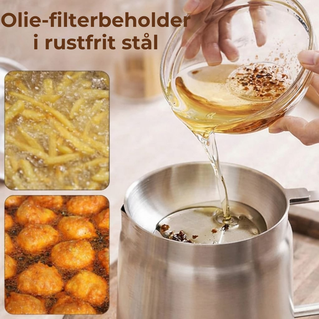 FrySmart™ - Fritér sprødt og lækkert med langt mindre olie!