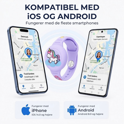 KidTrack™- Hold øje med dine børn — uanset hvor de er!