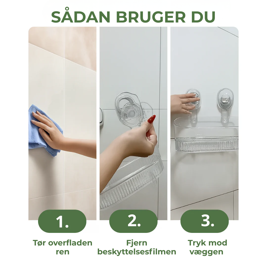 KlipHylde™ – Sæt op på sekunder – ingen skruer, ingen rod