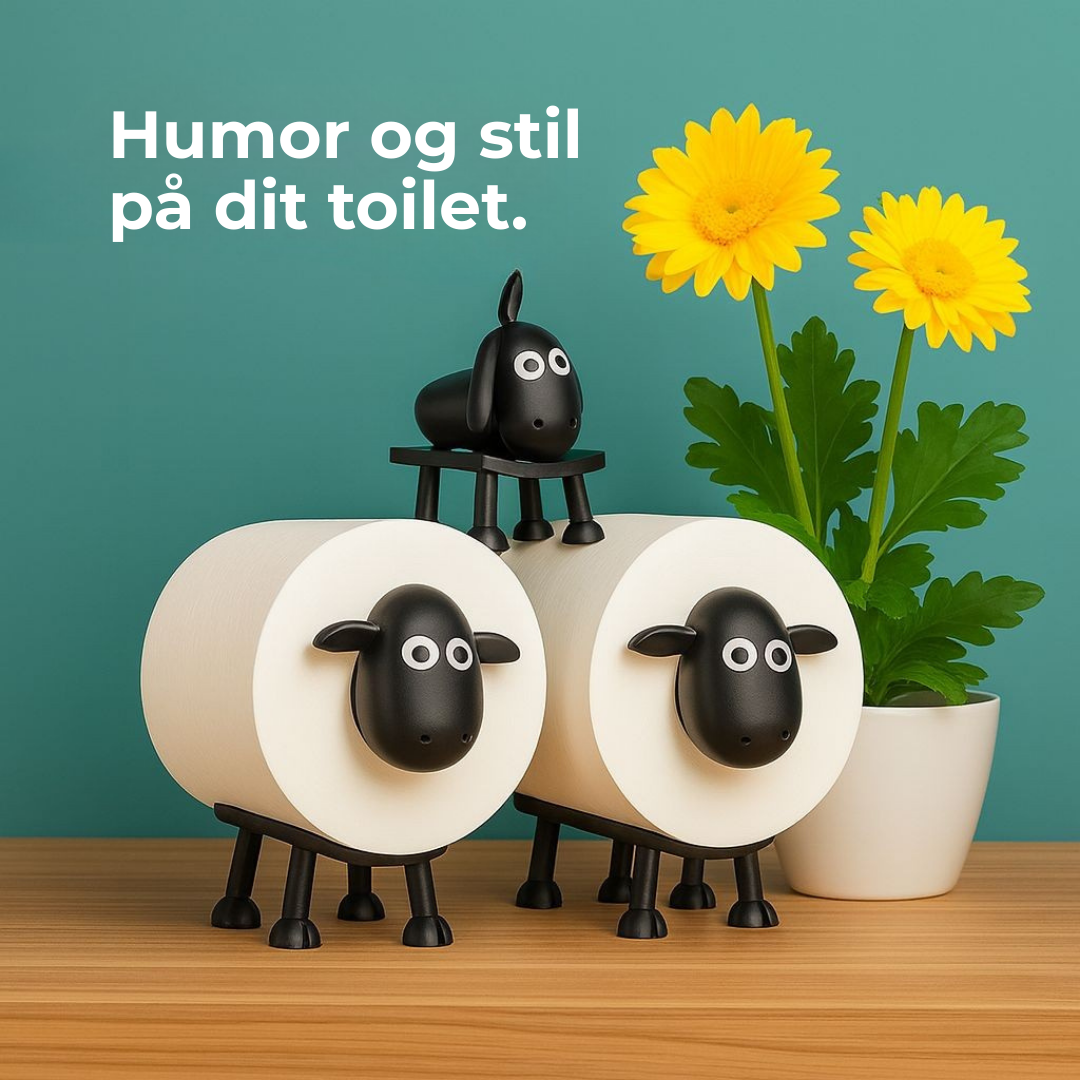 LamRulle™ – Et får-sjovt twist på toilettet