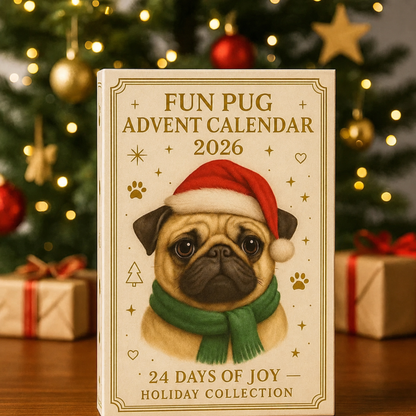 Pugmas™ – 24 dage med grin, charme & julehygge