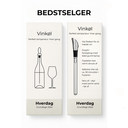VinKøl™ - Perfekt serveringstemperatur. Hver gang.