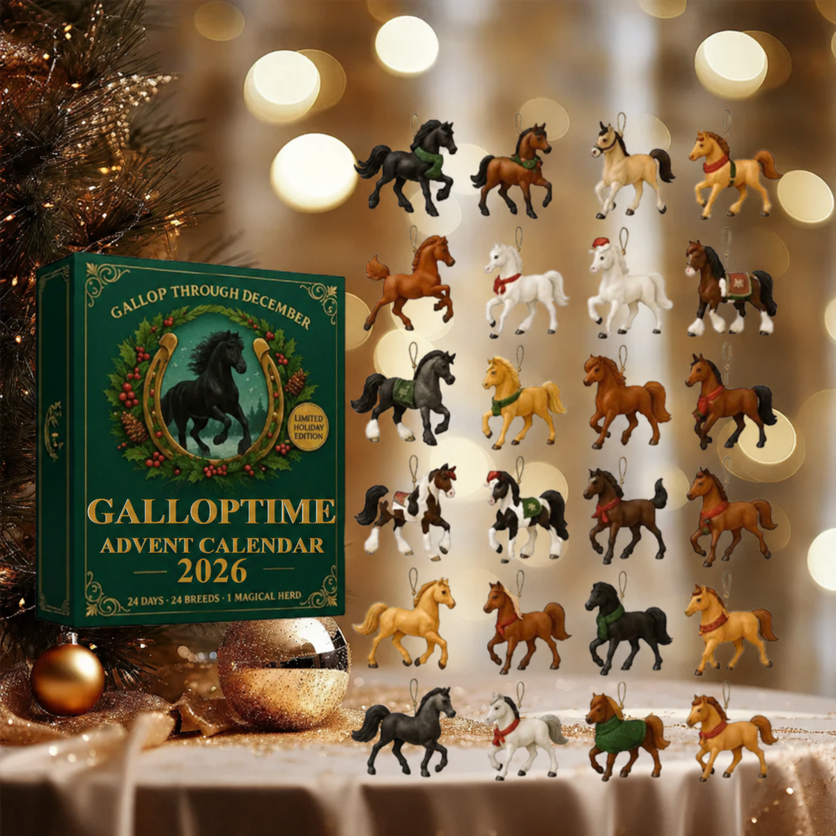 GallopTime™ – Adventskalender med fart, frihed & julemagi
