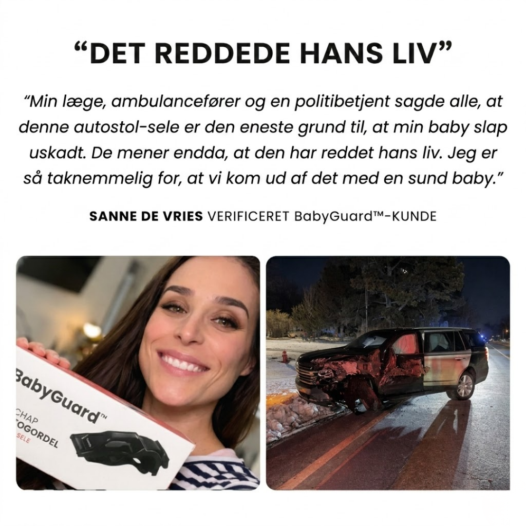BabyGuard™ - Beskyt dig og din baby sikkert i bilen!