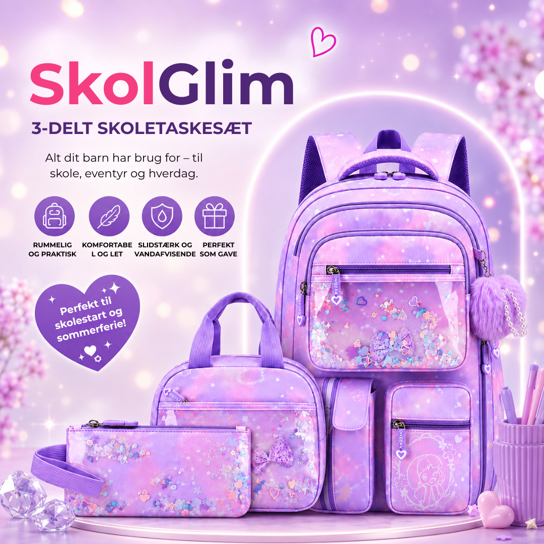 SkolGlim™ - Skil dig ud med det smukkeste sæt i klassen!