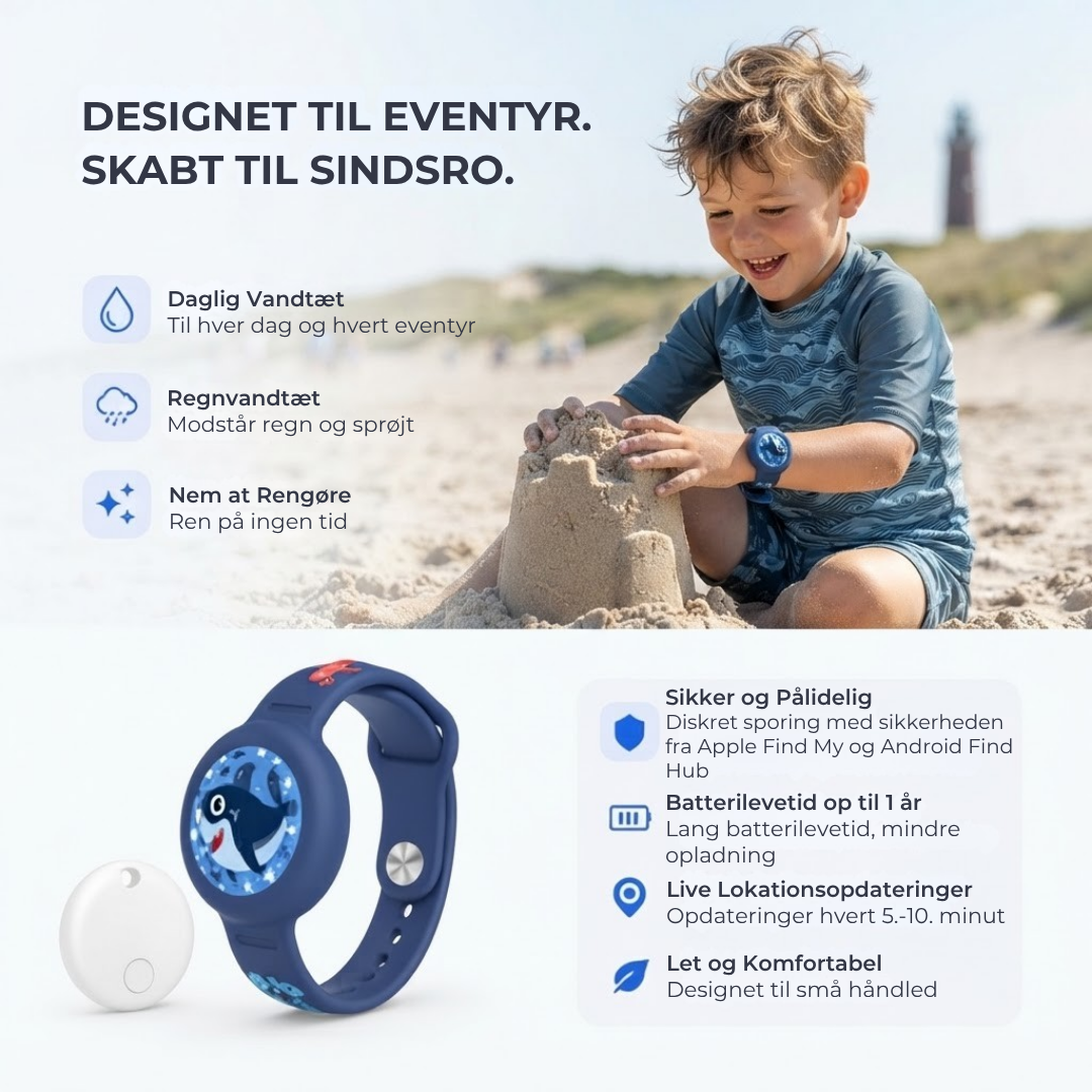 KidTrack™- Hold øje med dine børn — uanset hvor de er!