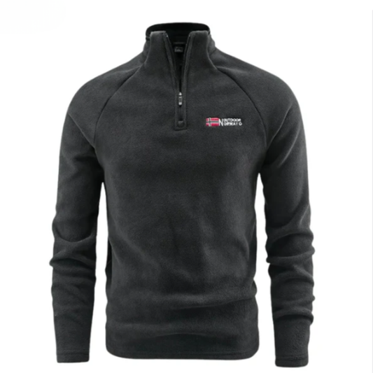NordFleece trøje - med lynlås