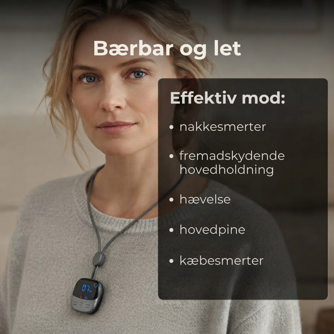 CerviFix™ - Intelligent nakkemassage mod kroniske smerter og nakkeknude!