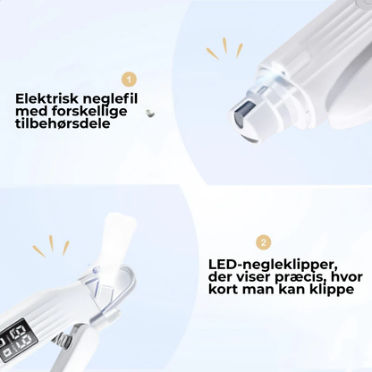 PoteKlip™ – Sikker negleklipning med LED-lys