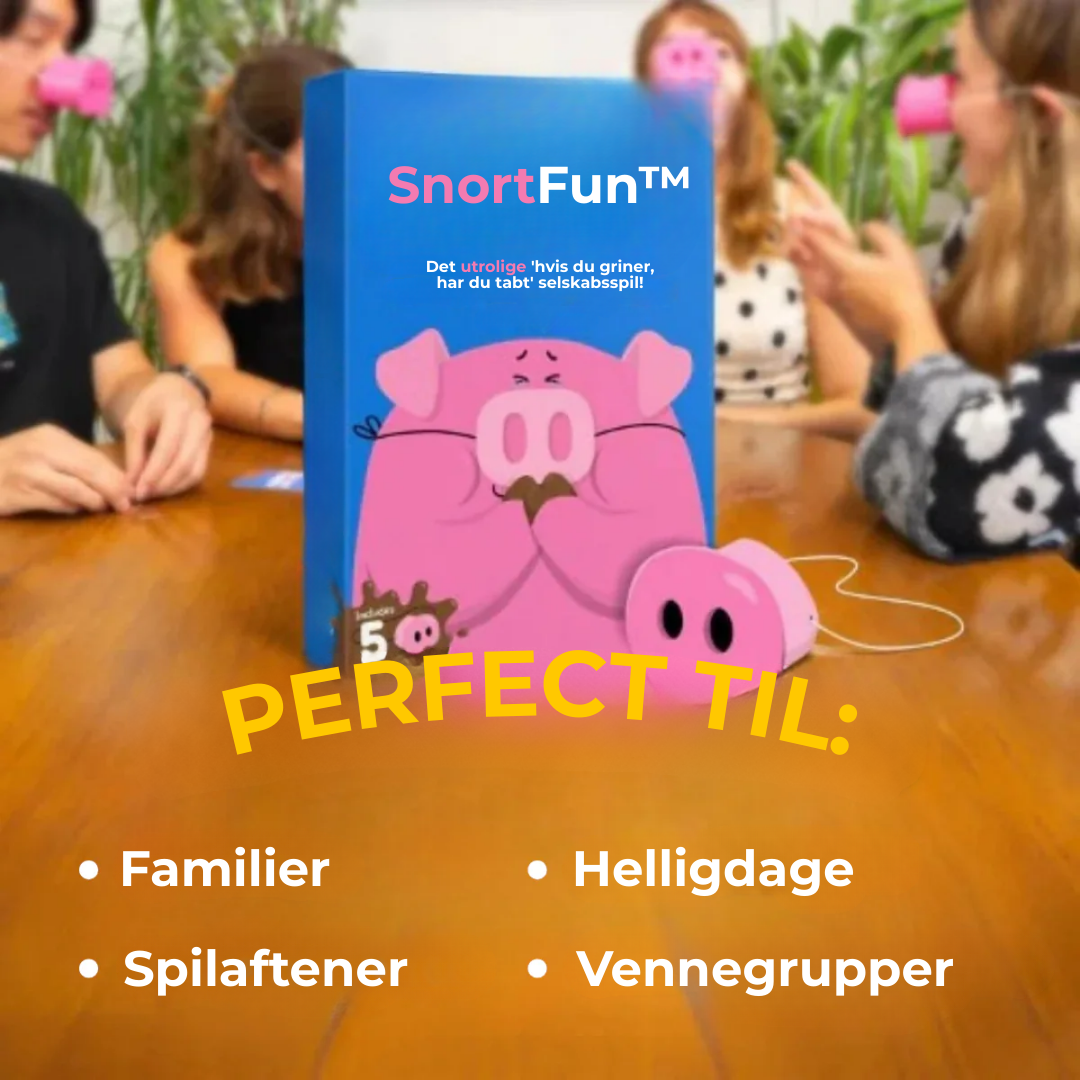 SnortFun™ - Det ultimative latter-spil