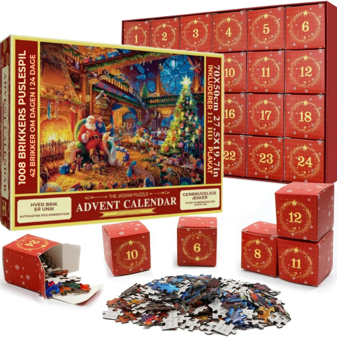 JuleBrikker™ – Adventskalenderen der samler julen bid for bid