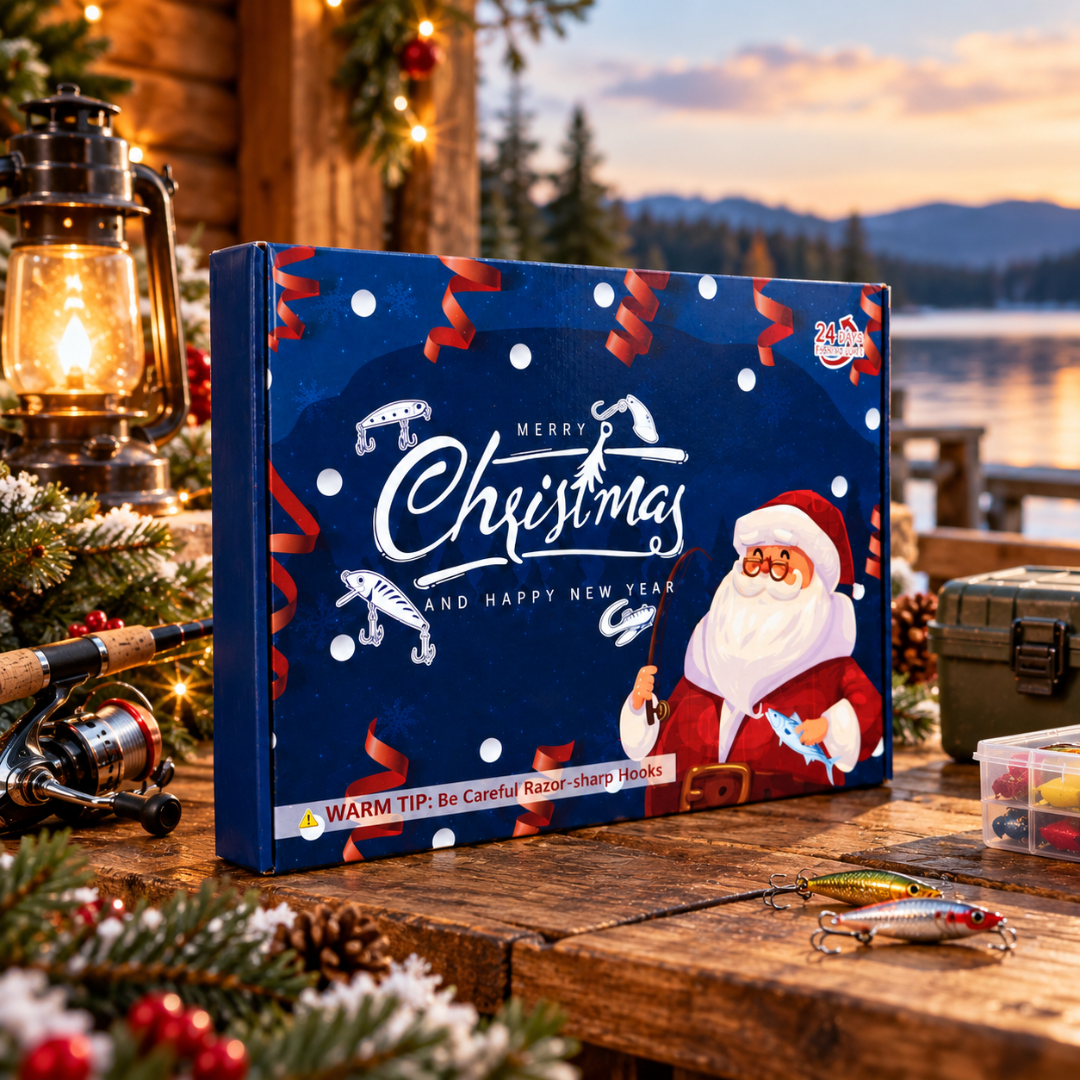 JuleFiske™ - Tæl ned til jul med 24 dages fiskegrej og overraskelser!