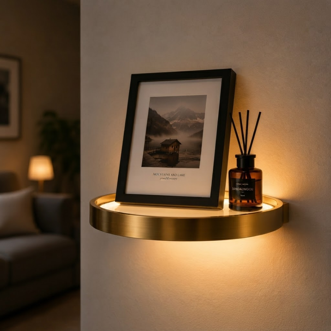 LysHylde™ - Udstil dine yndlingsting i smukt LED-lys!