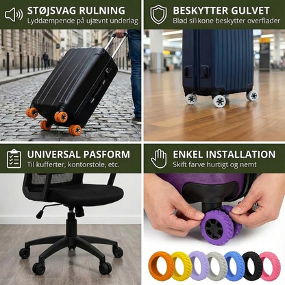 HjulSkyd™ - Beskyt dine kufferthjul og rejs uden bekymringer!