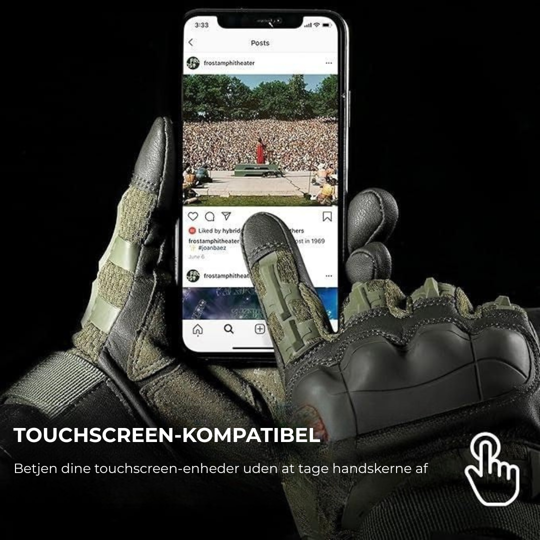 StålGrebet™ – Taktiske handsker til hårdt brug