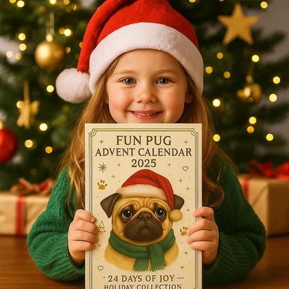 Pugmas™ – 24 dage med grin, charme & julehygge