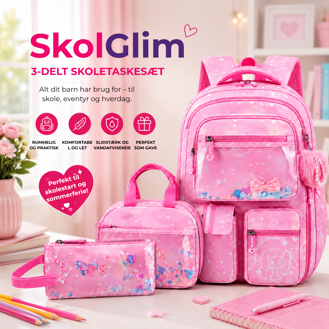 SkolGlim™ - Skil dig ud med det smukkeste sæt i klassen!