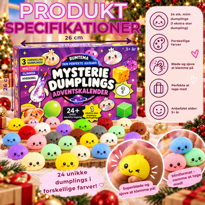 JuleSquish™ - 24 dage med bløde og søde squish-overraskelser til børn!