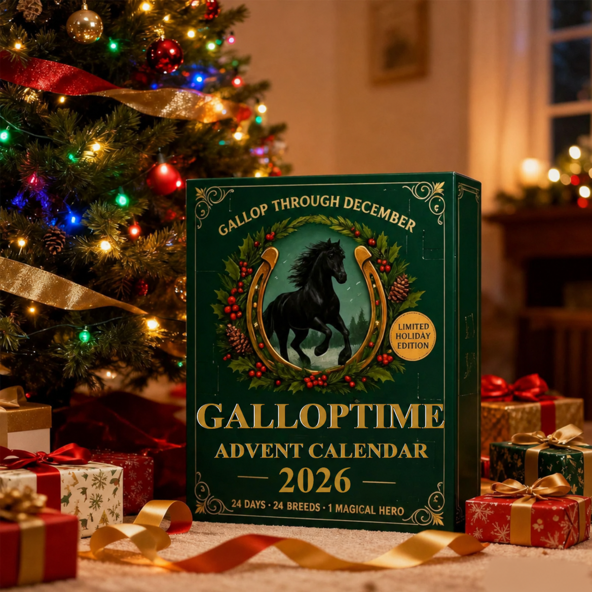 GallopTime™ – Adventskalender med fart, frihed & julemagi