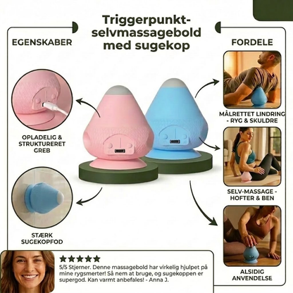 MasseBold™ - Slip for spændinger — massér præcist hvor det gør ondt!