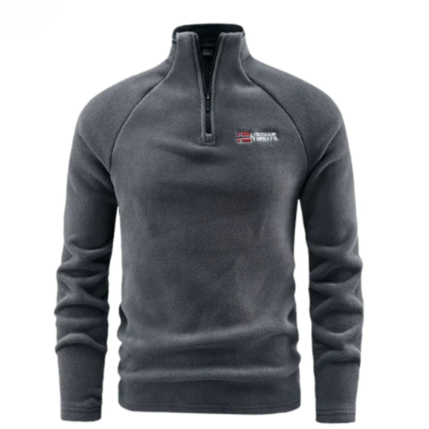 NordFleece trøje - med lynlås