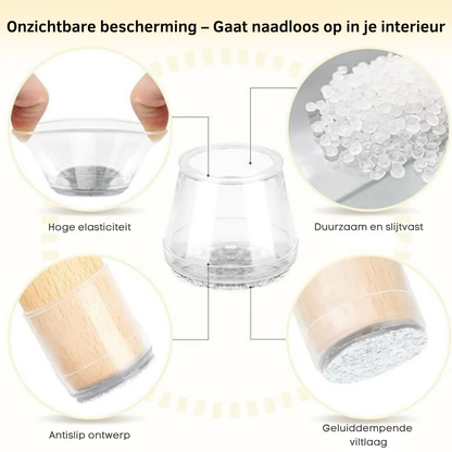 StolSokker™ - Den bedste lydisolerende beskyttelse til dit gulv!