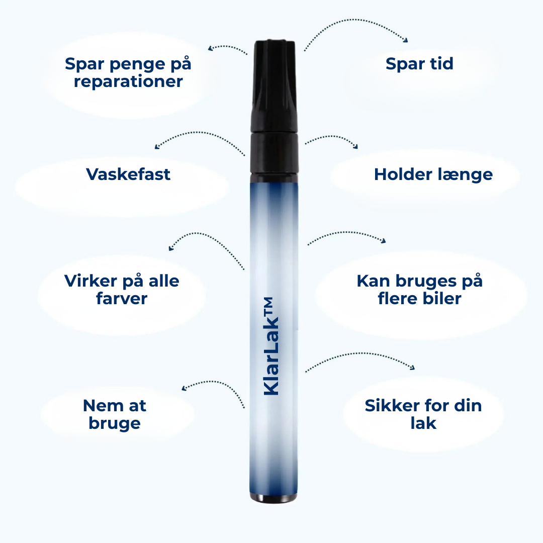 KlarLak™ – Fjern ridser på 60 sekunder