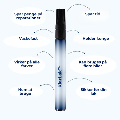 KlarLak™ – Fjern ridser på 60 sekunder