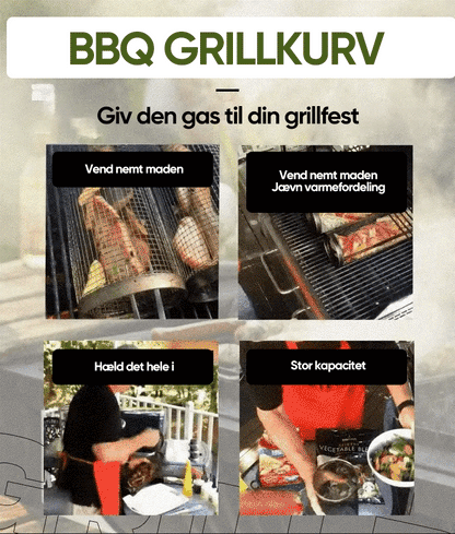 GrillKurv™ - Den bedste kurv til din grill!