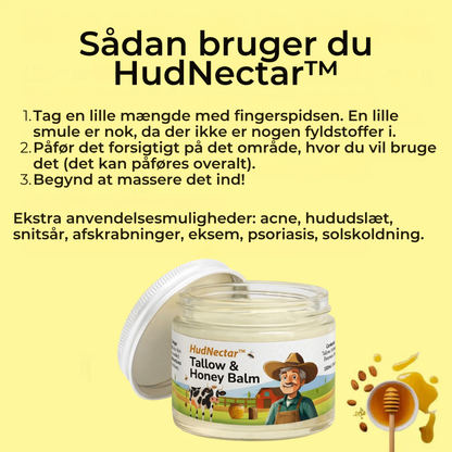 HudNectar™ – Naturlig pleje med talg og honning