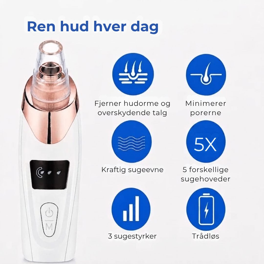PoreRens™ - Rens porerne og få en glattere og sundere hud!