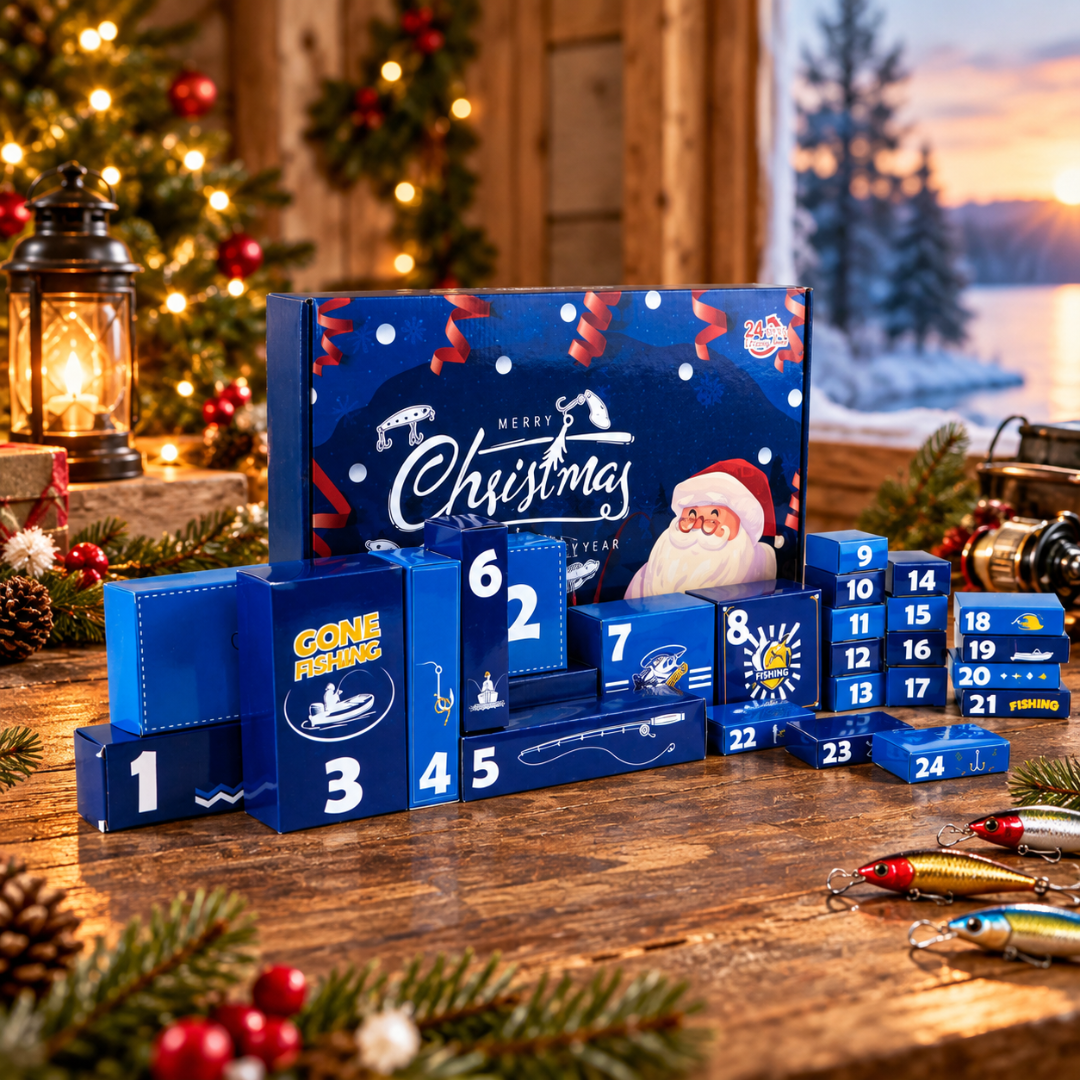 JuleFiske™ - Tæl ned til jul med 24 dages fiskegrej og overraskelser!