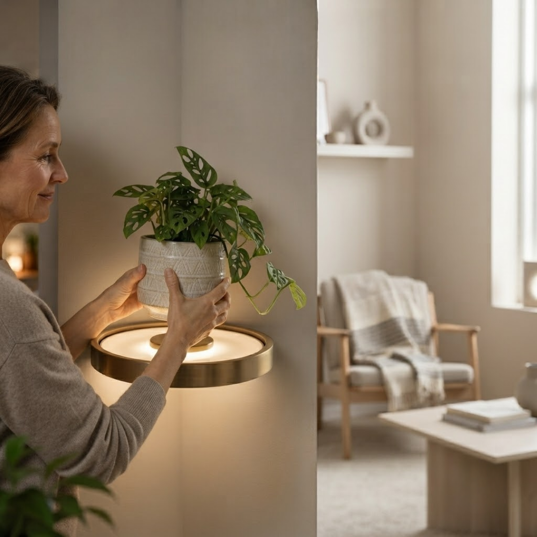 LysHylde™ - Udstil dine yndlingsting i smukt LED-lys!
