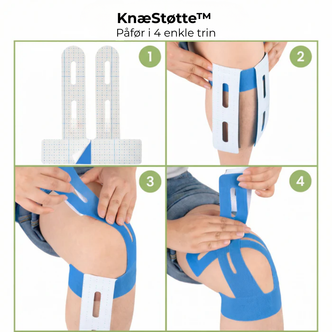 KnæStøtte™ – Stabil støtte og fri bevægelse