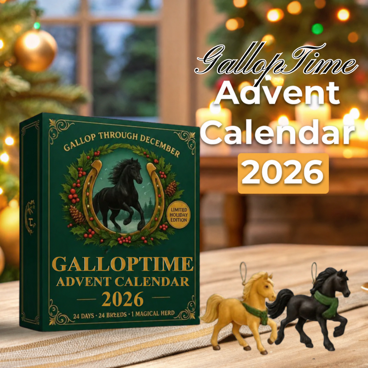 GallopTime™ – Adventskalender med fart, frihed & julemagi