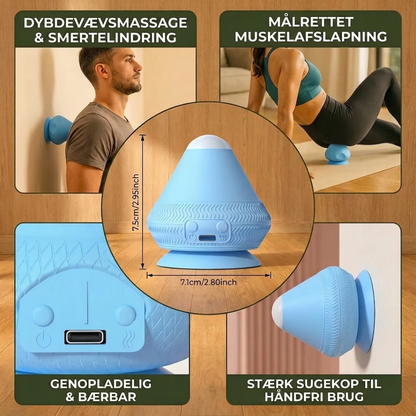 MasseBold™ - Slip for spændinger — massér præcist hvor det gør ondt!