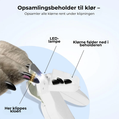 PoteKlip™ – Sikker negleklipning med LED-lys