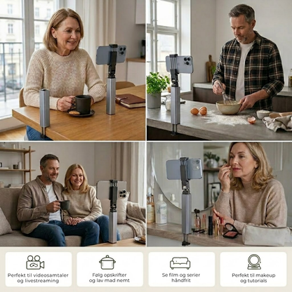 FoldHold™ - Se film og video komfortabelt — uanset hvor du er!