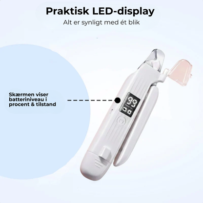 PoteKlip™ – Sikker negleklipning med LED-lys
