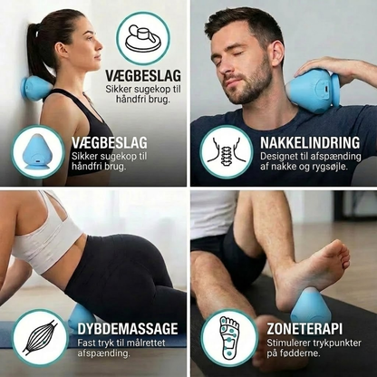 MasseBold™ - Slip for spændinger — massér præcist hvor det gør ondt!