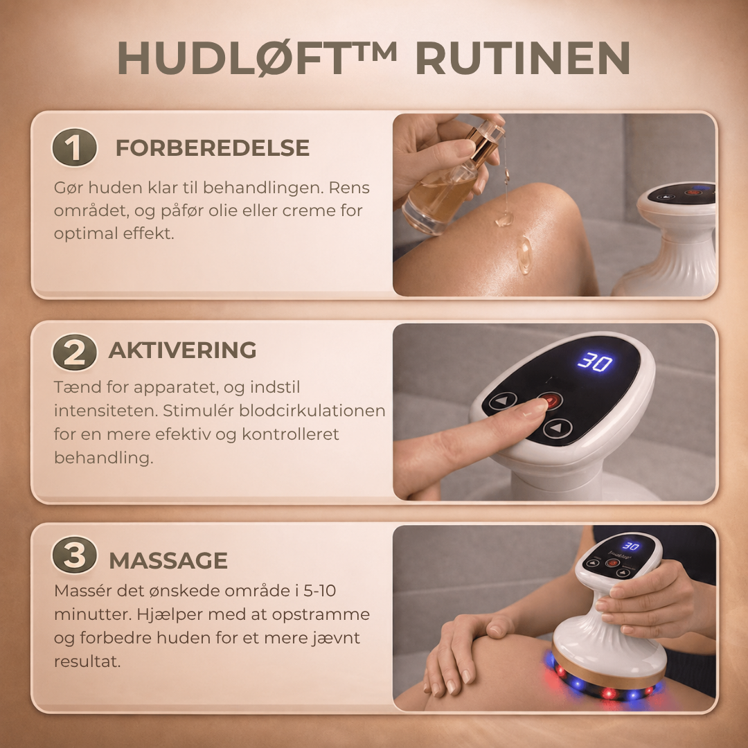HudLøft™ - Stram og form din hud med vacuummassage!