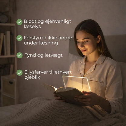 BogLys™ – Perfekt lys til enhver bog