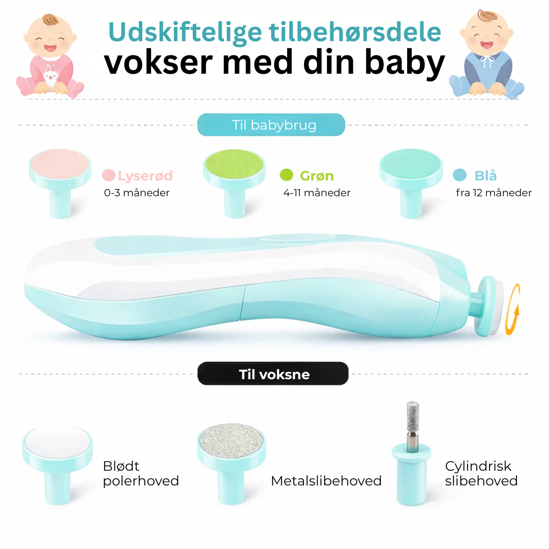 MiniNegl™ - Skånsom neglepleje til de mindste