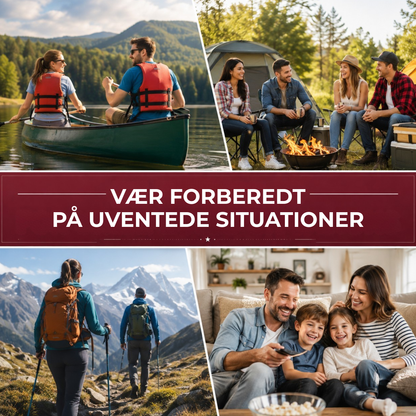 TrygKasse™ - Alt hvad familien behøver — klar til enhver nødsituation!